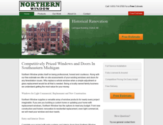 northernwindowanddoorstoo.com screenshot