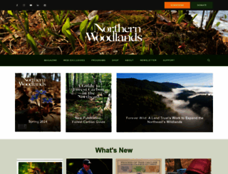 northernwoodlands.org screenshot