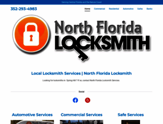 northfloridalocksmith.com screenshot