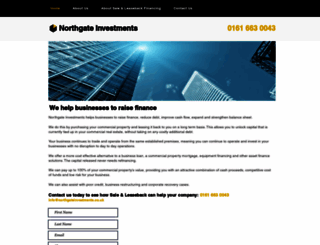 northgate-sale-leaseback.co.uk screenshot