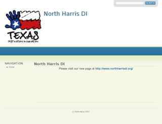 northharris.txdi.org screenshot