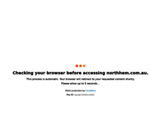 northhem.com.au screenshot