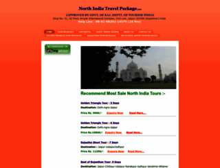 northindiatravelpackage.com screenshot