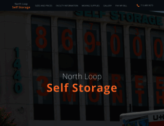 northloopstorage.com screenshot
