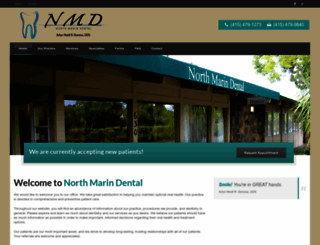 northmarindental.com screenshot