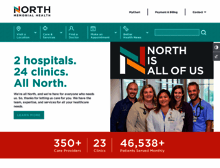 northmemorial.com screenshot