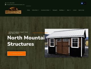 northmountainstructures.com screenshot