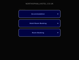 northophallhotel.co.uk screenshot