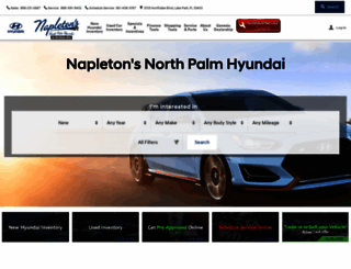 northpalmhyundai.com screenshot