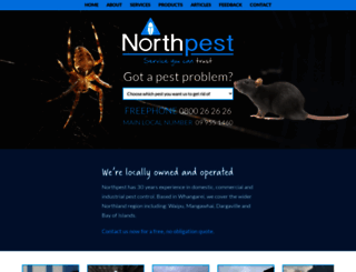 northpest.co.nz screenshot