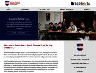 northphoenixprep.greatheartsacademies.org screenshot