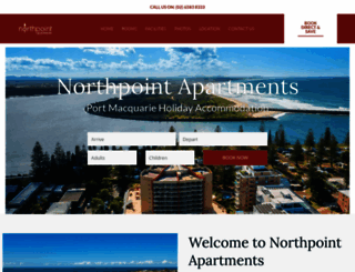 northpointapartments.com.au screenshot