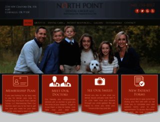 northpointdentalgroup.com screenshot