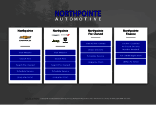 northpointeauto.com screenshot