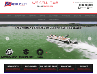 northpointwatersports.com screenshot