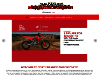 northreadingmotorsports.com screenshot
