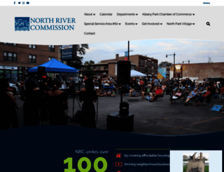 northrivercommission.org screenshot
