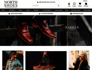 northshoes.co.uk screenshot