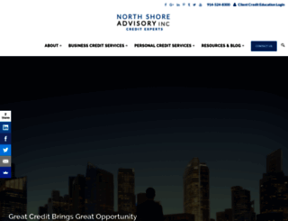 northshoreadvisory.com screenshot
