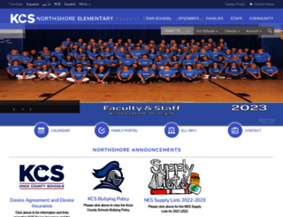 northshorees.knoxschools.org screenshot