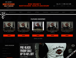 northshoreharley.com screenshot