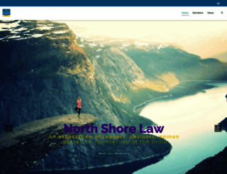 northshorelaw.org screenshot
