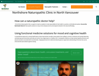 northshorenaturopathicclinic.ca screenshot