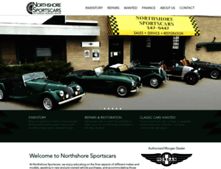 northshoresportscars.com screenshot