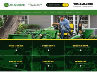 northshoretractor.ca screenshot