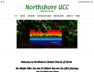 northshoreucc.org screenshot