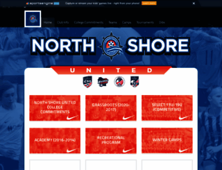 northshoreunited.org screenshot
