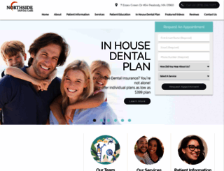 northside-dentalcare.com screenshot