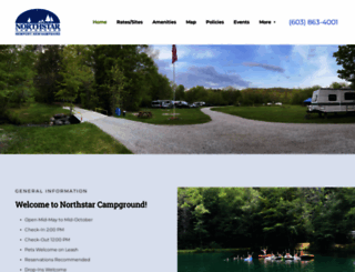 northstarcampground.com screenshot