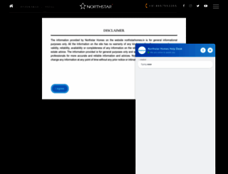 northstarhomes.in screenshot
