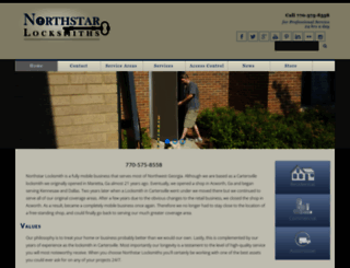 northstarlocksmiths.com screenshot