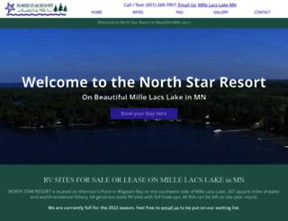 northstarmillelacslake.com screenshot