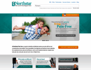 northstarpaincare.com screenshot