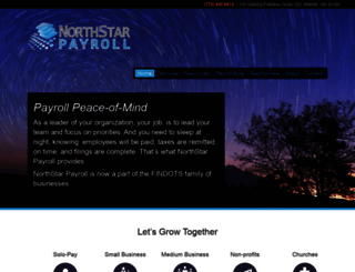 northstarpayroll.com screenshot