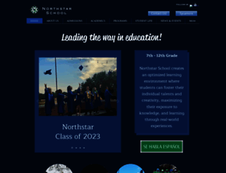 northstarschool.net screenshot