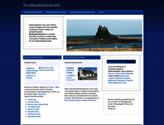 northumberland.info screenshot