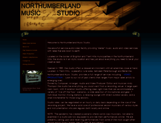 northumberlandmusic.com screenshot