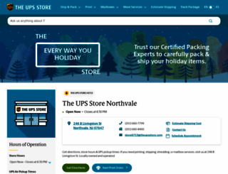 northvale-nj-6713.theupsstorelocal.com screenshot