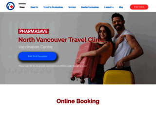 northvancouvertravelclinic.com screenshot