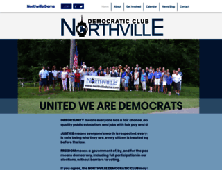 northvilledems.com screenshot