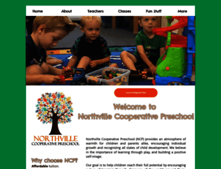 northvillepreschool.com screenshot