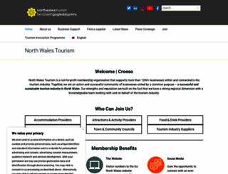 northwalestourism.com screenshot