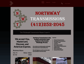 northwaytransmissions.com screenshot