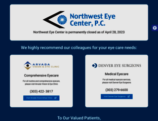 northwest-eye.com screenshot