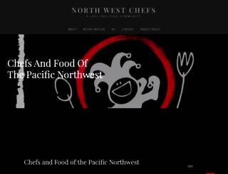 northwestchefs.com screenshot