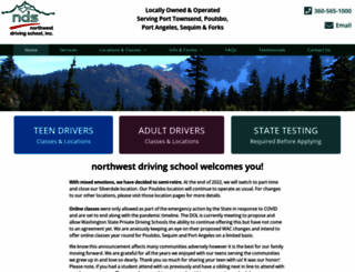 northwestdrivingschoolinc.com screenshot